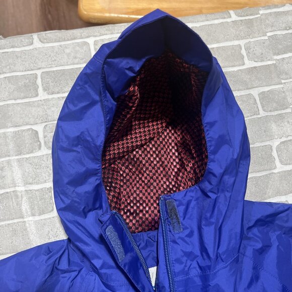 Columbia Windbreaker Sports Wear Jacket Size 10/12 Girls Blue - Picture 10 of 16